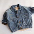 Jaqueta jeans infantil primavera e outono